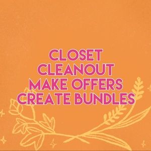 Major Closet Cleanout